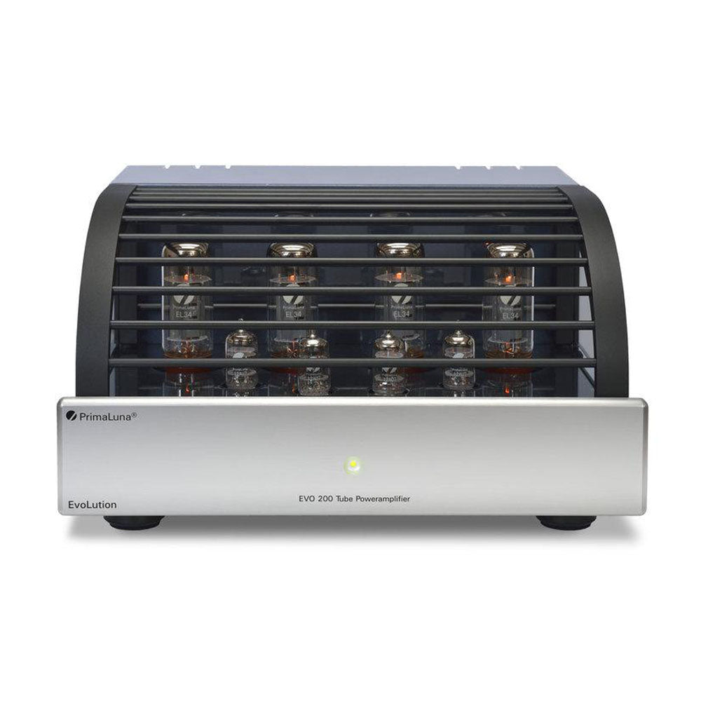 PRIMALUNA EVO 200 TUBE POWER AMPLIFIER - Discover the high quality music at a very best price at Vinyl Sound. Check out the Integrated Amplifiers: PrimaLuna EVO 300, Primaluna evo 100, Primaluna evo 200, The Power Amplifiers: Primaluna evo 400, PrimaLuna Evo 30, Primaluna evo 100, The Preamplifiers: Primaluna evo 100, Primaluna evo 300, Tube-Hybrid Integrated, the PrimaLuna transformers...
