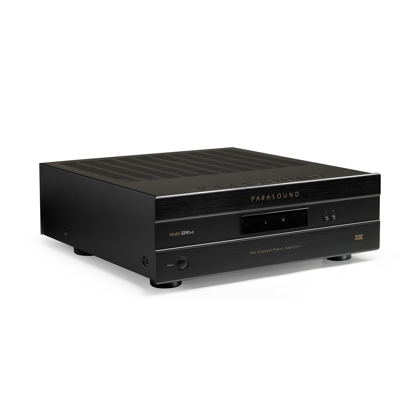 Parasound NewClassic 2250 v.2 Two Channel Power Amplifier - With a great sound into stunning packages, find all Parasound model Halo P 6 - Model Halo JC 5 - A51 - A52+ - JC 2 BP - Zpre3, A 21+ Stereo Power Amplifier, Amplifier, Mono Power Amplifier, Phono Preamplifier, Integrated Amplifier & DAC, Speaker Amplifier and more available at Vinyl Sound. We have mastered the art of assembling audio systems capable of reproducing music so perfectly, providing you with emotional experiences and satisfaction