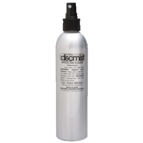 DISCMIST OPTICAL DISC CLEANER 8 OZ - Vinyl Sound - Spin Clean produces everything you need to clean and maintain your LPs. Get the best price on all Spin Clean accessories at Vinyl Sound: Spin Clean Washer Fluid - Spin Clean Discmist Optical Disc Cleaner - Spin Clean Drying Clothes - Spin Clean Rollers - Spin Clean Brushes - Spin Clean Record Washer MKII... 