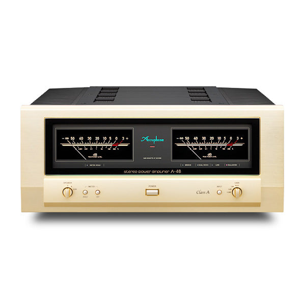 ACCUPHASE A-48 STEREO POWER AMPLIFIER - Achieve high performance in sound reproduction with Accuphase, Accuphase Class-A Stereo Power Amplifier, Accuphase Amplifiers, Accuphase Preamplifiers, Accuphase Integrated Amplifiers, Accuphase Power Amplifiers, Accuphase Mono Power Amplifier, Accuphase SA-CD Transport DP-950, Accuphase Precision Dac, Accuphase Compact Disc Player…
