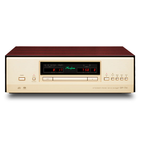 ACCUPHASE DP-750 PRECISION MDSD SA-CD PLAYER - Achieve high performance in sound reproduction with Accuphase, Accuphase Class-A Stereo Power Amplifier, Accuphase Amplifiers, Accuphase Preamplifiers, Accuphase Integrated Amplifiers, Accuphase Power Amplifiers, Accuphase Mono Power Amplifier, Accuphase SA-CD Transport DP-950, Accuphase Precision Dac, Accuphase Compact Disc Player…