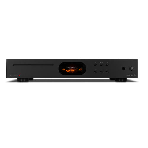 Nestled between the 6000 and 9000, the 7000 fuses premium traits into a pricing category that follows the mantra of class-leading performance. Outwardly resembling the sequential series and therefore offering a brand-wide visual aesthetic match, the audiolab 7000CDT improves on the 6000CDT with a new mechanism