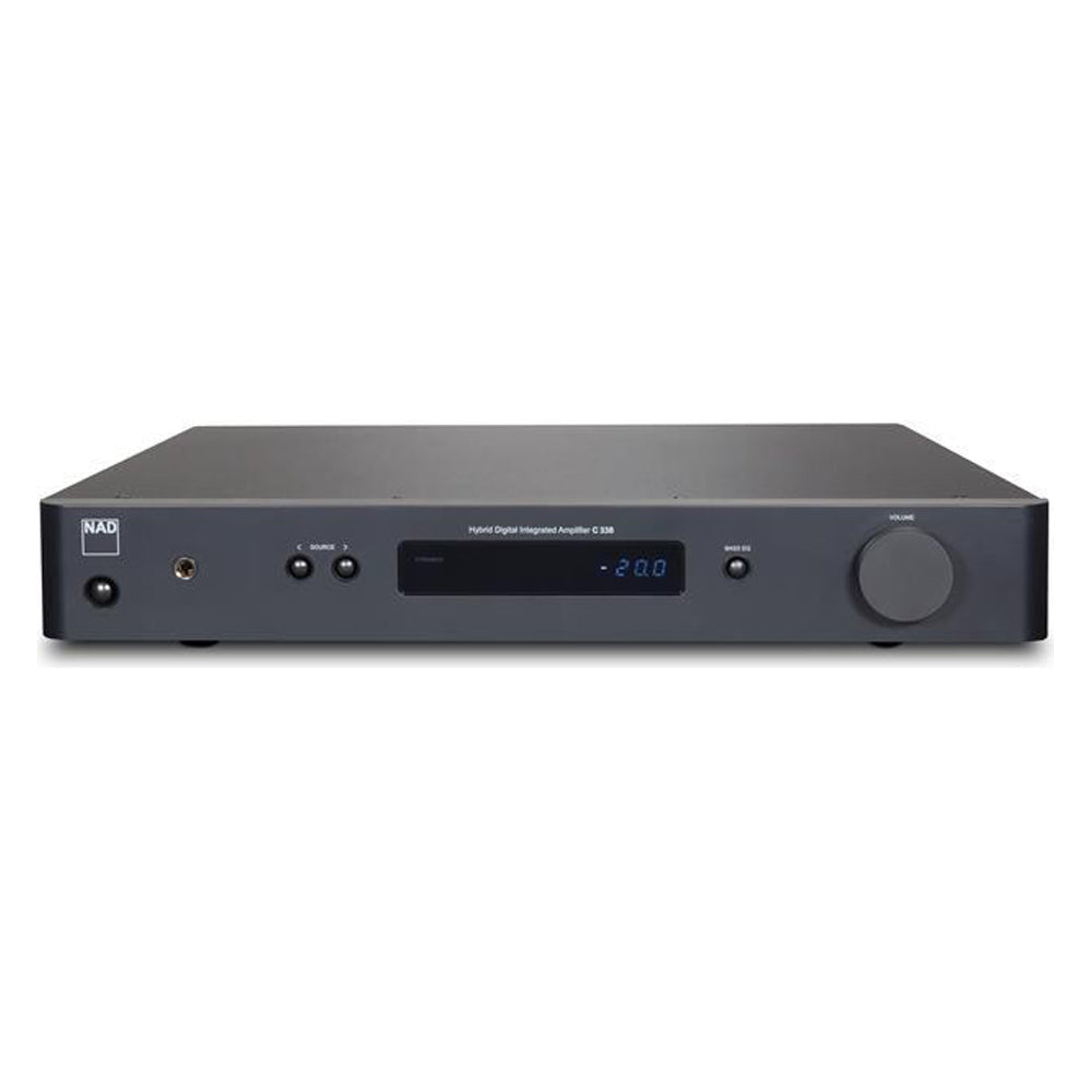 NAD C 338 INTEGRATED AMPLIFIER - Best price on all NAD Electronics High Performance Hi-Fi and Home Theatre at Vinyl Sound, music and hi-fi apps including AV receivers, Music Streamers, Amplifiers models C 399 - C 700 - M10 V2 - C 316BEE V2 - C 368 - D 3045..., NAD Electronics Audio/Video components for Home Theatre products, Integrated Amplifiers C 700 NEW BluOS Streaming Amplifiers, NAD Electronics Masters Series…