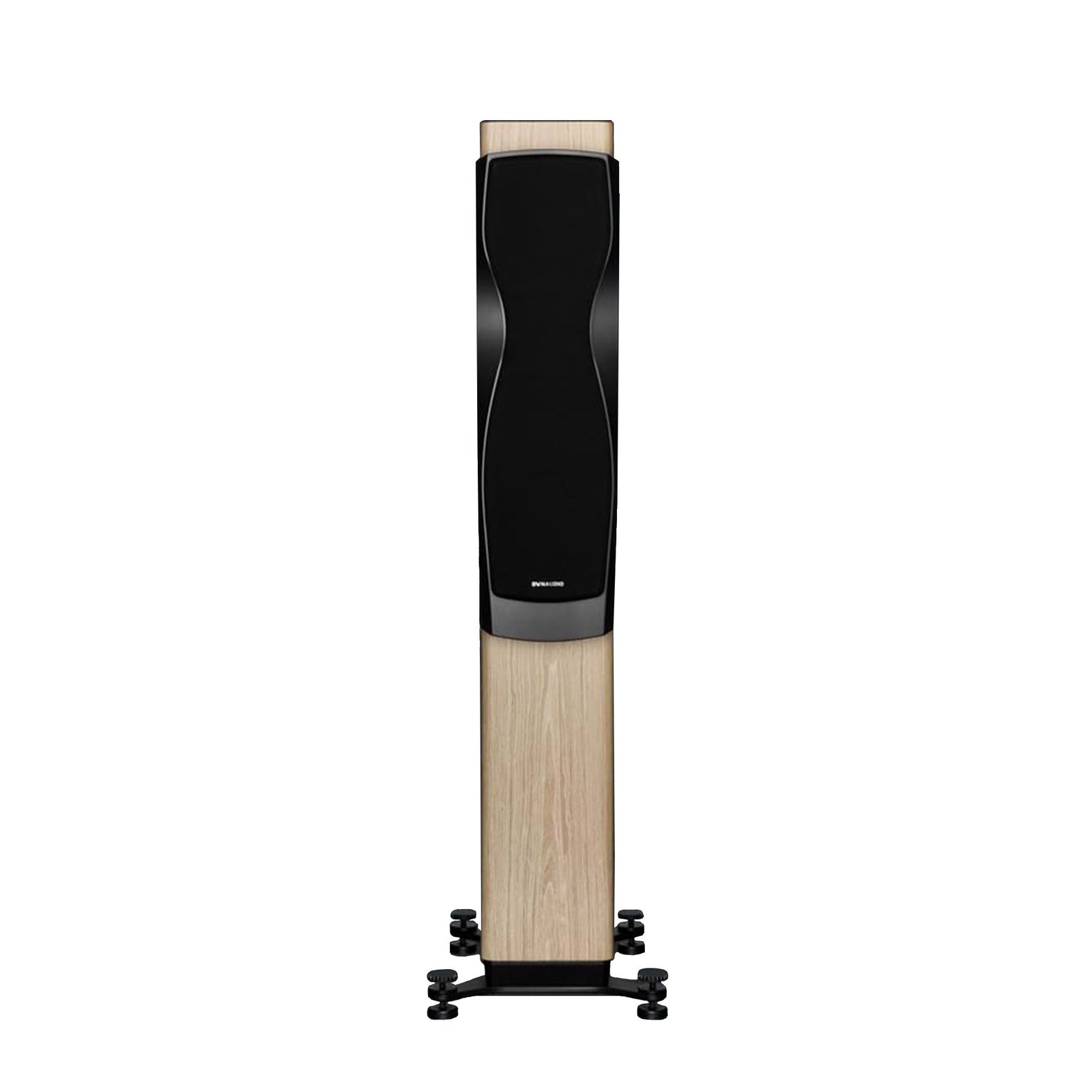 Confidence 30 speaker in Blonde wood with grill