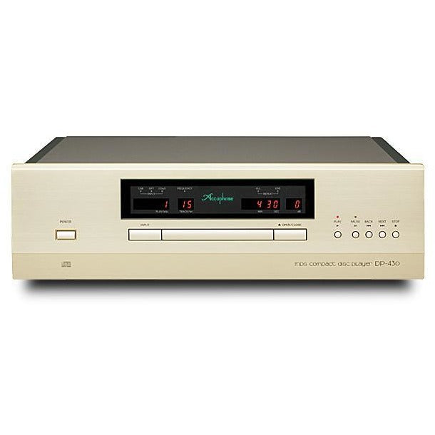 ACCUPHASE DP-430 MDS COMPACT DISC PLAYER - Vinyl Sound - Achieve high performance in sound reproduction with Accuphase, Accuphase Class-A Stereo Power Amplifier, Accuphase Amplifiers, Accuphase Preamplifiers, Accuphase Integrated Amplifiers, Accuphase Power Amplifiers, Accuphase Mono Power Amplifier, Accuphase SA-CD Transport DP-950, Accuphase Precision Dac, Accuphase Compact Disc Player…