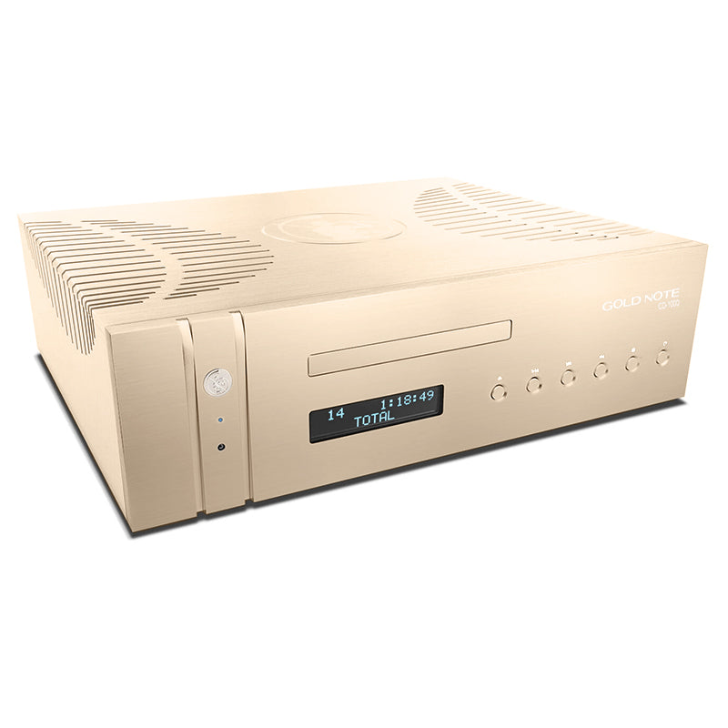 GOLD NOTE - CD-1000 MKII OUR AWARDED CD PLAYER - Get a Great Deal on all Gold Note Turntables, Tonearms, Cartridges, Phono Stages, CD Player, Streaming DAC, Preamplifier, Integrated Amplifier, Amplifier, Speakers, Bookshelf Speakers, Floor Standing Speakers, Power Supply...