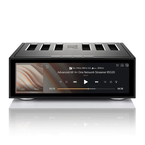 HiFiRose RS520 - HiFiRose is a HiFi Media Player brand that offers media player: Integrated Amplifier, Network Streamer, CD Drive... Get the best deal at vinylsound.ca on HiFiRose Integrated Amplifier, HiFiRose Network Streamer, HiFiRose CD Drive, HiFiRose RA180, HiFiRose RS150B, HiFiRose RS250A, HiFiRose RS201E, HIFIRose RSA780 CD DRIVE...