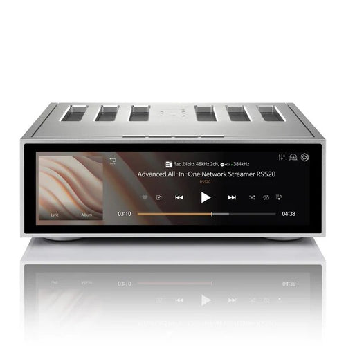 HiFiRose RS520 - HiFiRose is a HiFi Media Player brand that offers media player: Integrated Amplifier, Network Streamer, CD Drive... Get the best deal at vinylsound.ca on HiFiRose Integrated Amplifier, HiFiRose Network Streamer, HiFiRose CD Drive, HiFiRose RA180, HiFiRose RS150B, HiFiRose RS250A, HiFiRose RS201E, HIFIRose RSA780 CD DRIVE...