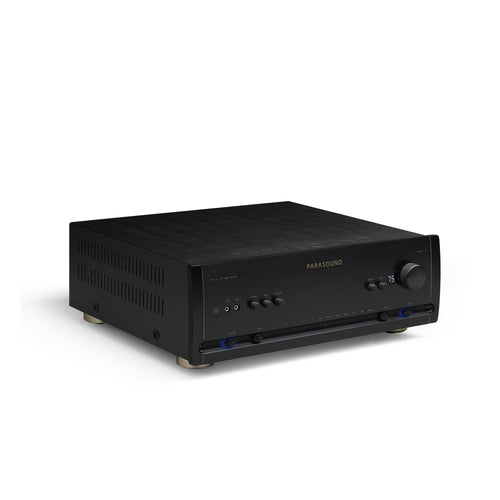 Parasound Halo Hint 6 Amplifier - With a great sound into stunning packages, find all Parasound model Halo P 6 - Model Halo JC 5 - A51 - A52+ - JC 2 BP - Zpre3, A 21+ Stereo Power Amplifier, Amplifier, Mono Power Amplifier, Phono Preamplifier, Integrated Amplifier & DAC, Speaker Amplifier and more available at Vinyl Sound. We have mastered the art of assembling audio systems capable of reproducing music so perfectly, providing you with emotional experiences and satisfaction for many years to come...