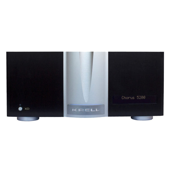 KRELL CHORUS 5200 XD MULTI-CHANNEL AMPLIFIER - Get the best Price on all Krell Amplifiers at Vinyl sound. Krell K-300i Integrated Stereo Amplifier, Krell K-300i DIG Integrated Stereo Amplifier, Krell Illusion Xover Preamplifier, Krell Foundation, Krell Chorus, Krell Solo, Krell Duo and all the Krell products are available Online at vinylsound.ca and at the Store...