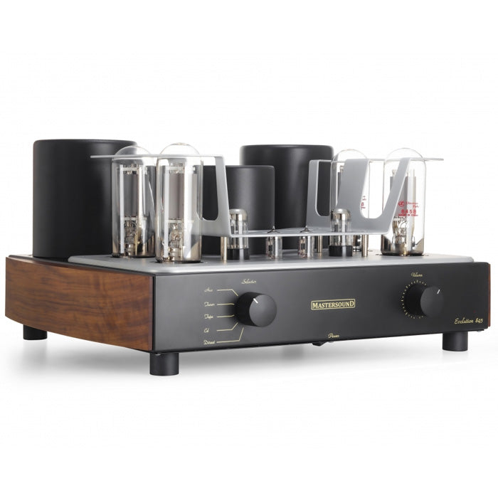 MASTERSOUND EVOLUTION 845 INTEGRATED AMPLIFIER - MastersounD is an italian style in class A that produces amplifiers, Integrated Amplifiers, MonoBlocks Power Amplifiers and Tube Amplifiers and more... Get the Best deals on all MastersounD at Vinyl Sound