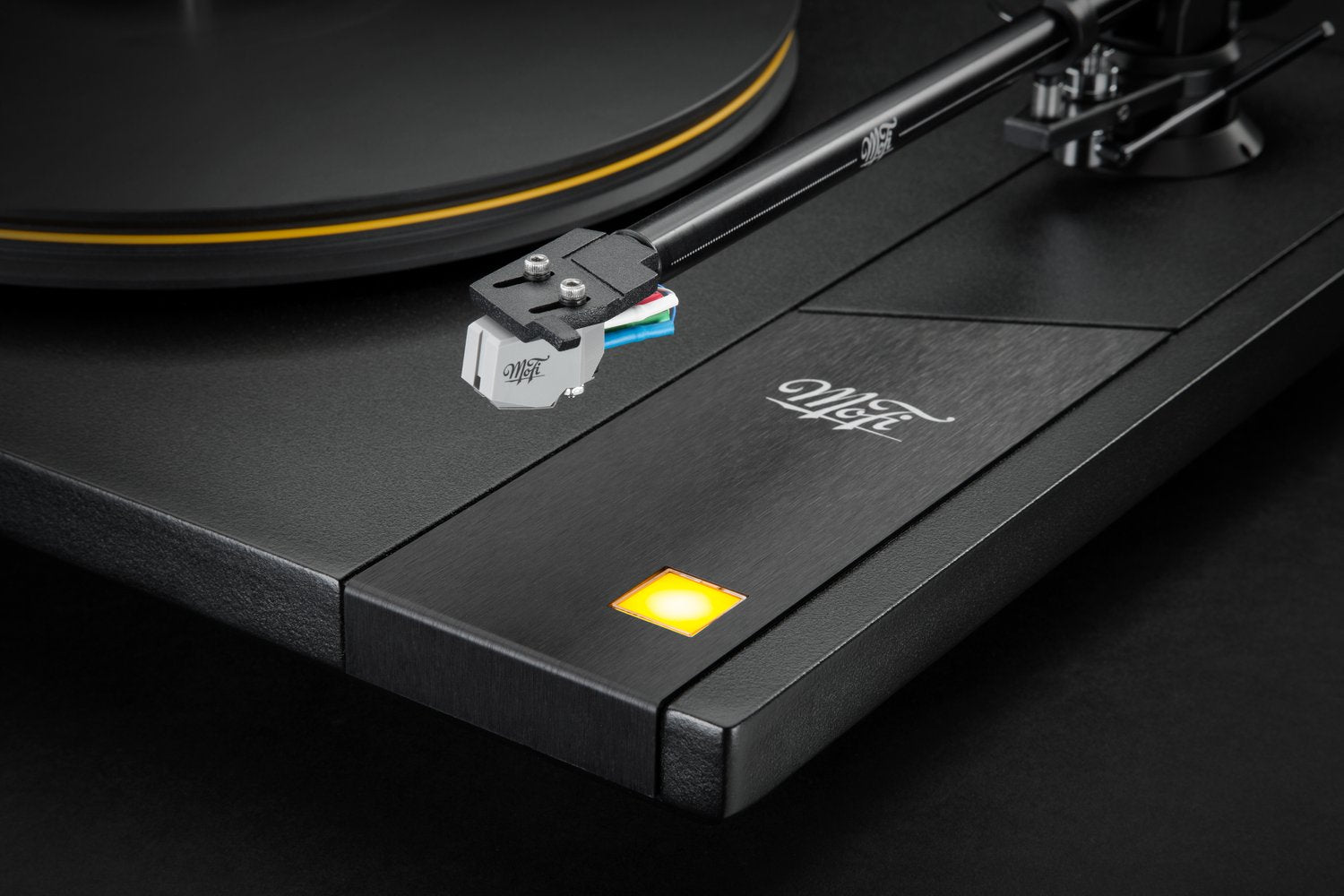 Mobile Fidelity Produces Turntables, Phono Stages, Cartridges... Get the best deals at vinylsound.ca for Mobile Fidelity StudioDeck Foundation Turntable - Ultradeck - Fender PrecisionDeck - Mobile Fidelity UltraPhono Phono Stage - Mastertracker - MasterTracker Cartridge - UltraGold MC - StudioTracker Cartridge...