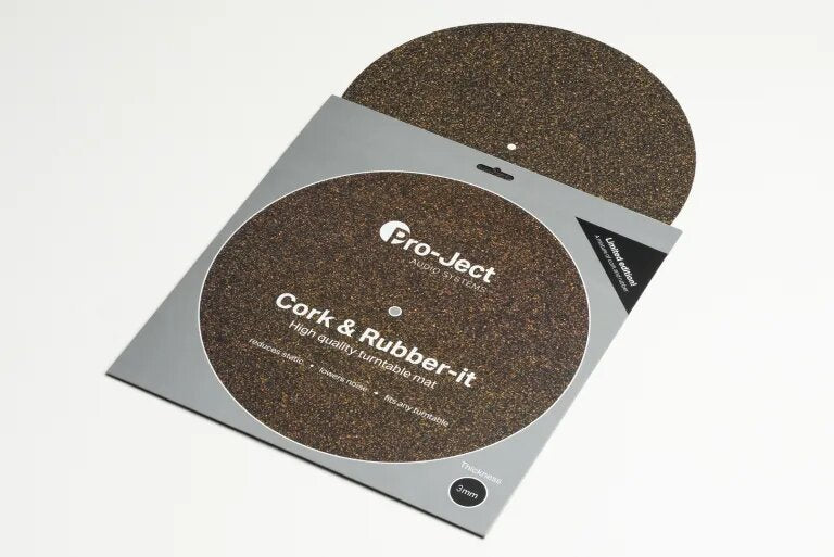 Cork & Rubber it  Turntable Mat - Pro-Ject Audio USA
