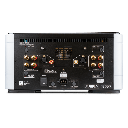 PS AUDIO - BHK SIGNATURE 250 AMPLIFIER - PS Audio is specializing in high-fidelity audio components. Get the best price at Vinyl Sound for PS Audio amplifiers, preamplifiers, power related products, DAC, streamers, cables - Aspen FR30 Loudspeaker - Stellar Strata - Sprout100 - GainCell DAC - Sprout100 - S300 Amplifier - M700 Amplifier - M1200 Amplifier... 