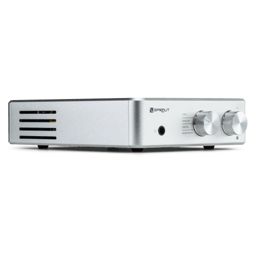 PS AUDIO - SPROUT100 INTEGRATED AMPLIFIER - PS Audio is specializing in high-fidelity audio components. Get the best price at Vinyl Sound for PS Audio amplifiers, preamplifiers, power related products, DAC, streamers, cables - Aspen FR30 Loudspeaker - Stellar Strata - Sprout100 - GainCell DAC - Sprout100 - S300 Amplifier - M700 Amplifier - M1200 Amplifier... 