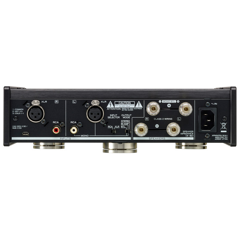 The TEAC AP-505 employs a high-performance, energy-efficient Hypex Ncore power amplifier module which produces 130W + 130W in stereo/bi-amp modes or 250W in BTL mode... Get the best price on all TEAC products: TEAC AP-505B - TEAC UD-505-X - TEAC Turntable - TEAC Amplifier - TEAC Headphone Amplifier - TEAC Integrated Amplifier- TEAC Network Audio Player - TEAC Power Amplifier - TEAC CD Player - TEAC Cassette Deck - PD301X - NT505X - UD505X - UD701N...