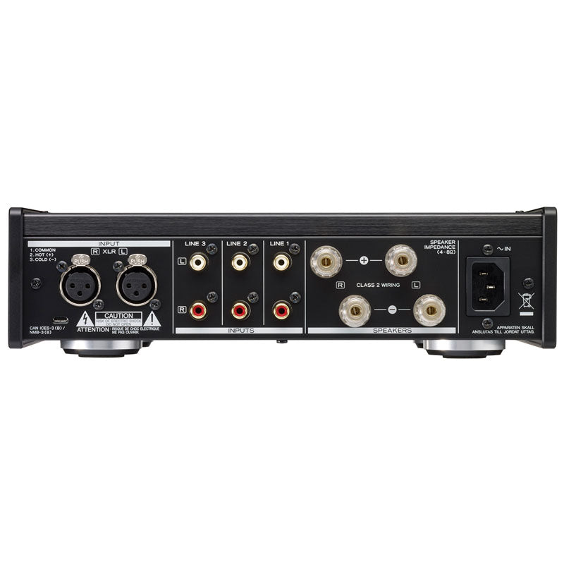 The TEAC AX-505 INTEGRATED AMPLIFIER is based around a high-performance, energy-efficient Hypex Ncore power amplifier module which delivers 130W+ 130W of output power from a small unit... Get the best price on all TEAC products: TEAC AX-505 - TEAC UD-505-X - TEAC Turntable - TEAC Amplifier - TEAC Headphone Amplifier - TEAC Integrated Amplifier- TEAC Network Audio Player - TEAC Power Amplifier - TEAC CD Player - TEAC Cassette Deck - PD301X - NT505X - UD505X - UD701N...