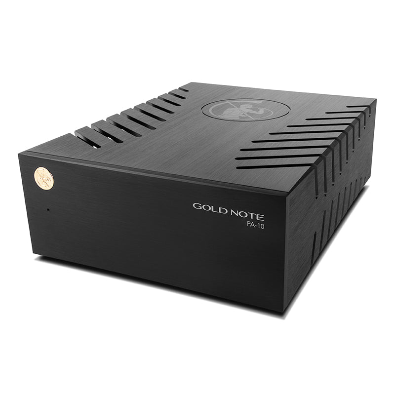 GOLD NOTE - PA-10 POWER AMPLIFIER - Get a Great Deal on all Gold Note Turntables, Tonearms, Cartridges, Phono Stages, CD Player, Streaming DAC, Preamplifier, Integrated Amplifier, Amplifier, Speakers, Bookshelf Speakers, Floor Standing Speakers, Power Supply...