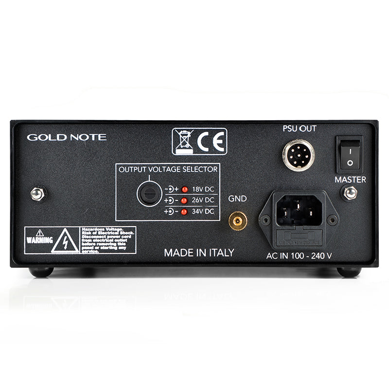 GOLD NOTE - PST-10 EXTERNAL POWER SUPPLY FOR TURNTABLES