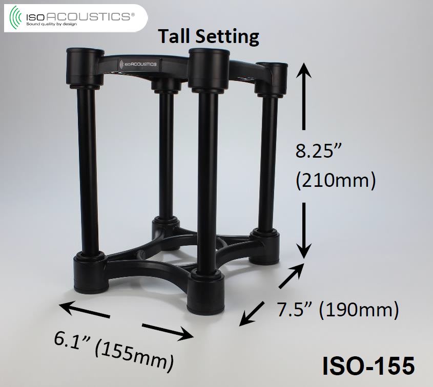 ISOACOUSTICS ISO-155 STANDS (PACK OF 2)