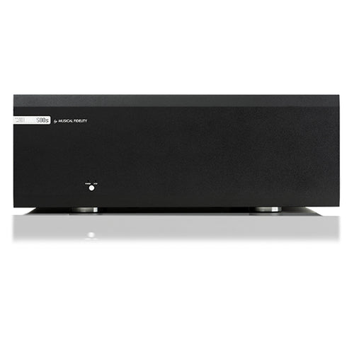 MUSICAL FIDELITY M8S-500S - POWER AMPLIFIER - Musical Fidelity produces high-end audio equipment from Phono Stage, DAC, Streamer, Headphone Amplifier, Integrated Amplifier, CD Player, Preamp, Musical Fidelity V90, Musical Fidelity MX, M6 Series, M8 Series, M3 Series to Power amplifier range offers high power for a fully committed performance available at Vinyl Sound.