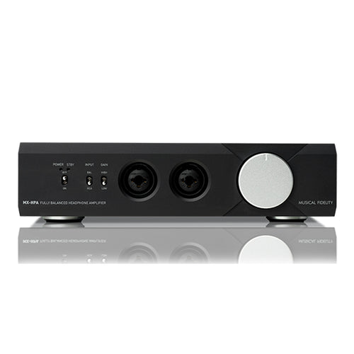 MUSICAL FIDELITY MX-HPA - HEADPHONE AMPLIFIER - Musical Fidelity produces high-end audio equipment from Phono Stage, DAC, Streamer, Headphone Amplifier, Integrated Amplifier, CD Player, Preamp, Musical Fidelity V90, Musical Fidelity MX, M6 Series, M8 Series, M3 Series to Power amplifier range offers high power for a fully committed performance available at Vinyl Sound.