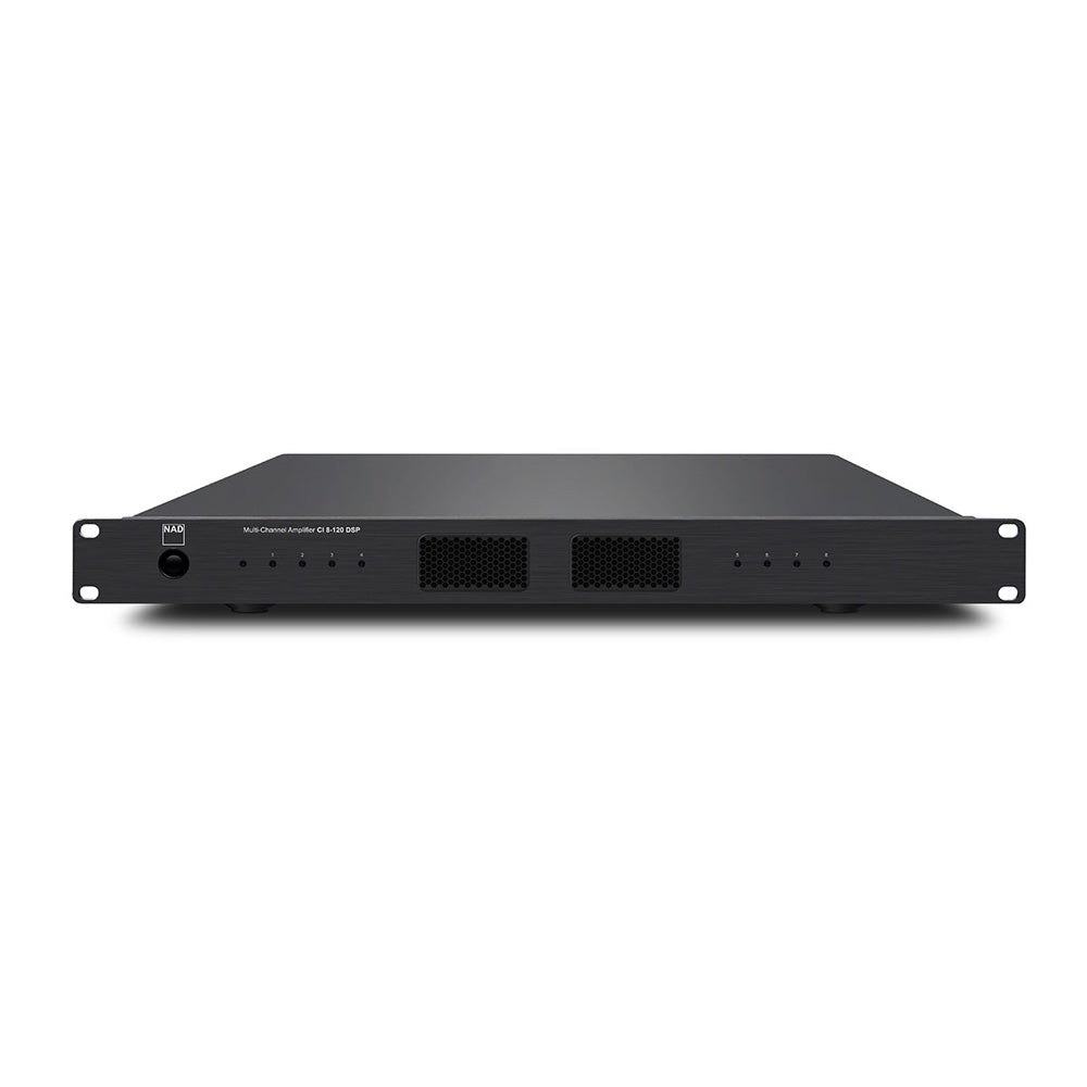 NAD CI 8-120 DSP IP-ADDRESSABLE DISTRIBUTION AMPLIFIER - Best price on all NAD Electronics High Performance Hi-Fi and Home Theatre at Vinyl Sound, music and hi-fi apps including AV receivers, Music Streamers, Turntables, Amplifiers models C 399 - C 700 - M10 V2 - C 316BEE V2 - C 368 - D 3045..., NAD Electronics Audio/Video components for Home Theatre products, Integrated Amplifiers C 700 NEW BluOS Streaming Amplifiers, NAD Electronics Masters Series…