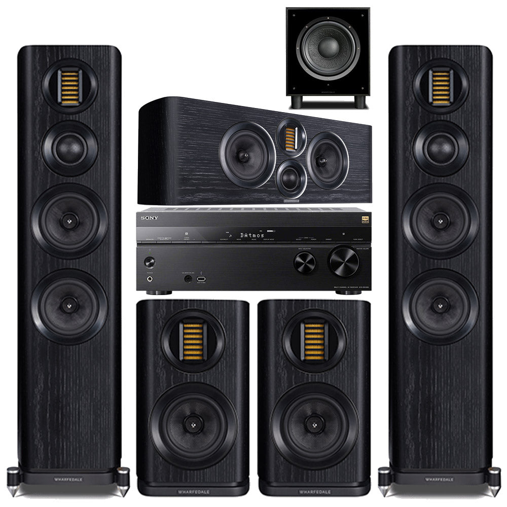 SONY STR-DN1080 CHANNEL HOME THEATRE AV RECEIVER WHARFEDALE