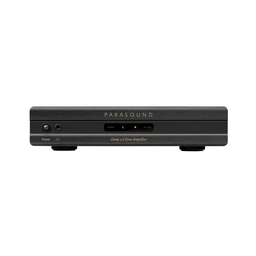 Parasound Zamp v.3 Two Channel Zone Amplifier - With a great sound into stunning packages, find all Parasound model Halo P 6 - Model Halo JC 5 - A51 - A52+ - JC 2 BP - Zpre3, A 21+ Stereo Power Amplifier, Amplifier, Mono Power Amplifier, Phono Preamplifier, Integrated Amplifier & DAC, Speaker Amplifier and more available at Vinyl Sound. We have mastered the art of assembling audio systems capable of reproducing music so perfectly, providing you with emotional experiences and satisfaction