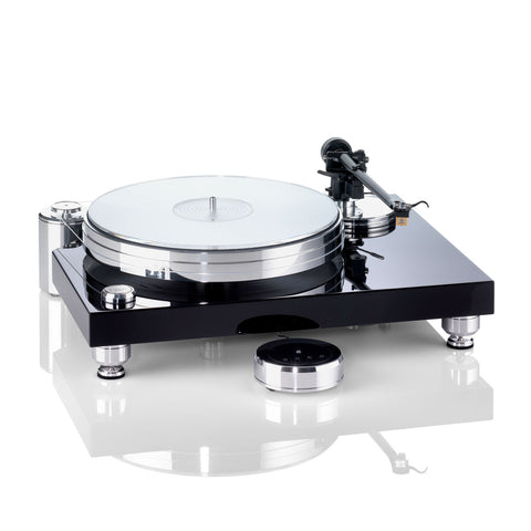 ACOUSTIC SOLID - SOLID 111 ACRYLIC POLISHED ALUMINUM TURNTABLE