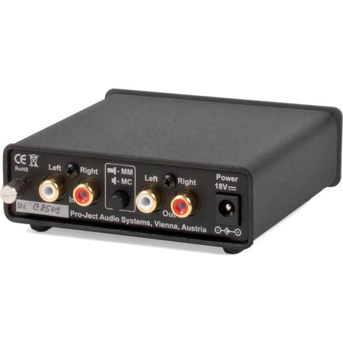 PRO-JECT PHONO BOX DC - Vinyl Sound - Pro-ject Audio at Vinyl Sound. Available at the best price: Pro-ject Turntables X1 - X8 - X2 – Pro-ject 6 PerspeX SB - RPM 1 Carbon - RPM 10 Carbon – Xtension 12 Evolution... Pro-ject HiFi Electronics Phono Preamplifier · Vinyl Recording · Pro-ject Preamplifier – Pro-ject Phono Box...
