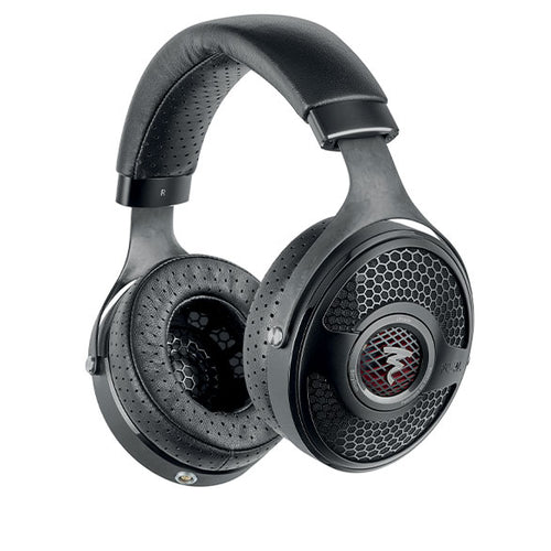 Focal Utopia 2022 Headphone | Vinyl Sound Utopia is made from premium, sophisticated materials. The yoke, made from forged, recycled carbon, is an elegant stroke, whilst making the headphones more lightweight and distributing their weight more evenly across the head.