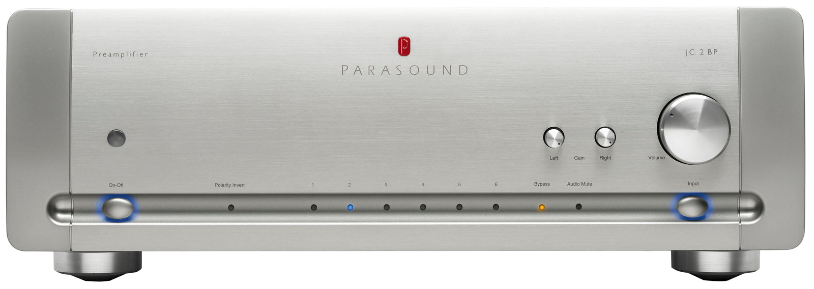PARASOUND HALO JC 2BP PREAMPLIFIER - With a great sound into stunning packages, find all Parasound model Halo P 6 - Model Halo JC 5 - A51 - A52+ - JC 2 BP - Zpre3, A 21+ Stereo Power Amplifier, Amplifier, Mono Power Amplifier, Phono Preamplifier, Integrated Amplifier & DAC, Speaker Amplifier and more available at Vinyl Sound. We have mastered the art of assembling audio systems capable of reproducing music so perfectly, providing you with emotional experiences and satisfaction for many years to come...