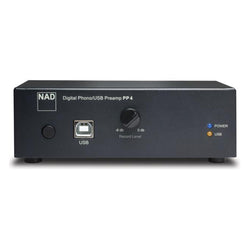 NAD PP4 DIGITAL PHONO/USB PREAMPLIFIER -Best price on all NAD Electronics High Performance Hi-Fi and Home Theatre at Vinyl Sound, music and hi-fi apps including AV receivers, Music Streamers, Amplifiers models C 399 - C 700 - M10 V2 - C 316BEE V2 - C 368 - D 3045..., NAD Electronics Audio/Video components for Home Theatre products, Integrated Amplifiers C 700 NEW BluOS Streaming Amplifiers, NAD Electronics Masters Series…