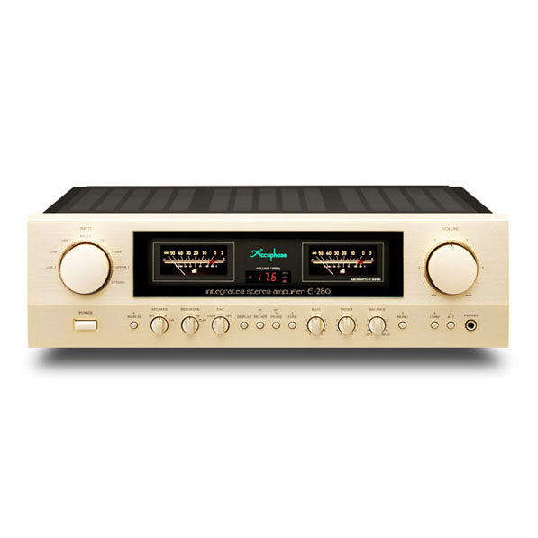 ACCUPHASE E-280 INTEGRATED STEREO AMPLIFIER - Achieve high performance in sound reproduction with Accuphase, Accuphase Class-A Stereo Power Amplifier, Accuphase Amplifiers, Accuphase Preamplifiers, Accuphase Integrated Amplifiers, Accuphase Power Amplifiers, Accuphase Mono Power Amplifier, Accuphase SA-CD Transport DP-950, Accuphase Precision Dac, Accuphase Compact Disc Player…