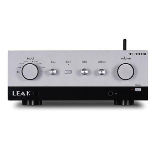 LEAK STEREO 130 INTEGRATED AMPLIFIER SILVER - Level up your music experience with LEAK Audio. Get all the best Deal for an high performance and high-fidelity integrated amplifier, for CD Transport.