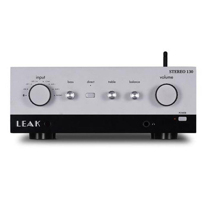 LEAK STEREO 130 INTEGRATED AMPLIFIER SILVER | VINYLSOUND – Vinyl Sound