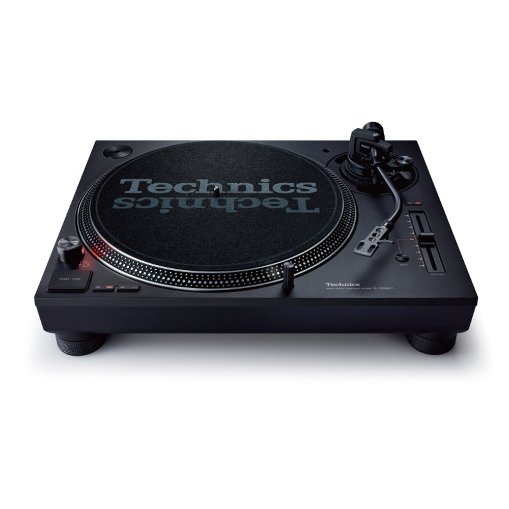 Technics SL-1200MK7 & SL-1200MK7PS DJ Direct Drive Turntable is available at vinylsound.ca at the best price. Coreless Direct Drive Motor Achieving Stable Rotation The direct drive system uses a slow-turning motor to directly drive the platter. This system has various advantages. It offers high performance, such as rotation accuracy and powerful torque, does not require replacement of parts and maintains high reliability over a long period of time.